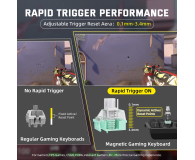 Attack Shark X68PRO HE Wireless Rapid Trigger 8kHz/128kHz Poron czarna 6972792471068 - 1349534 - zdjęcie 7